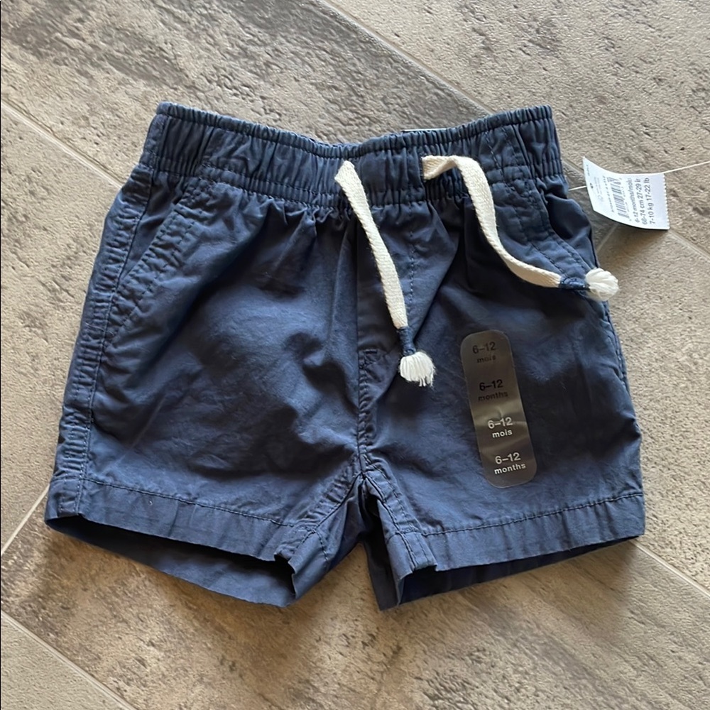 3/$20 GAP Blue Cotton Blend Shorts Relaxed Fit